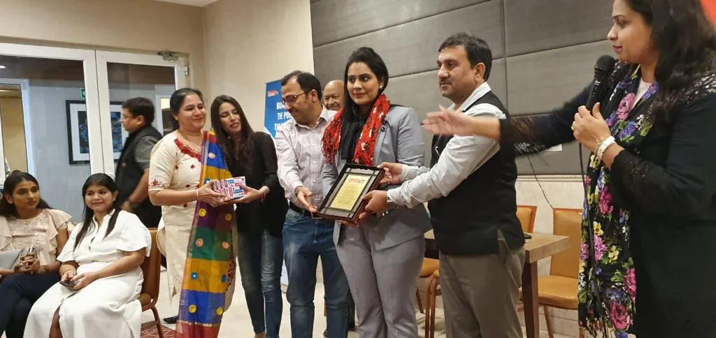 A group attending an event.